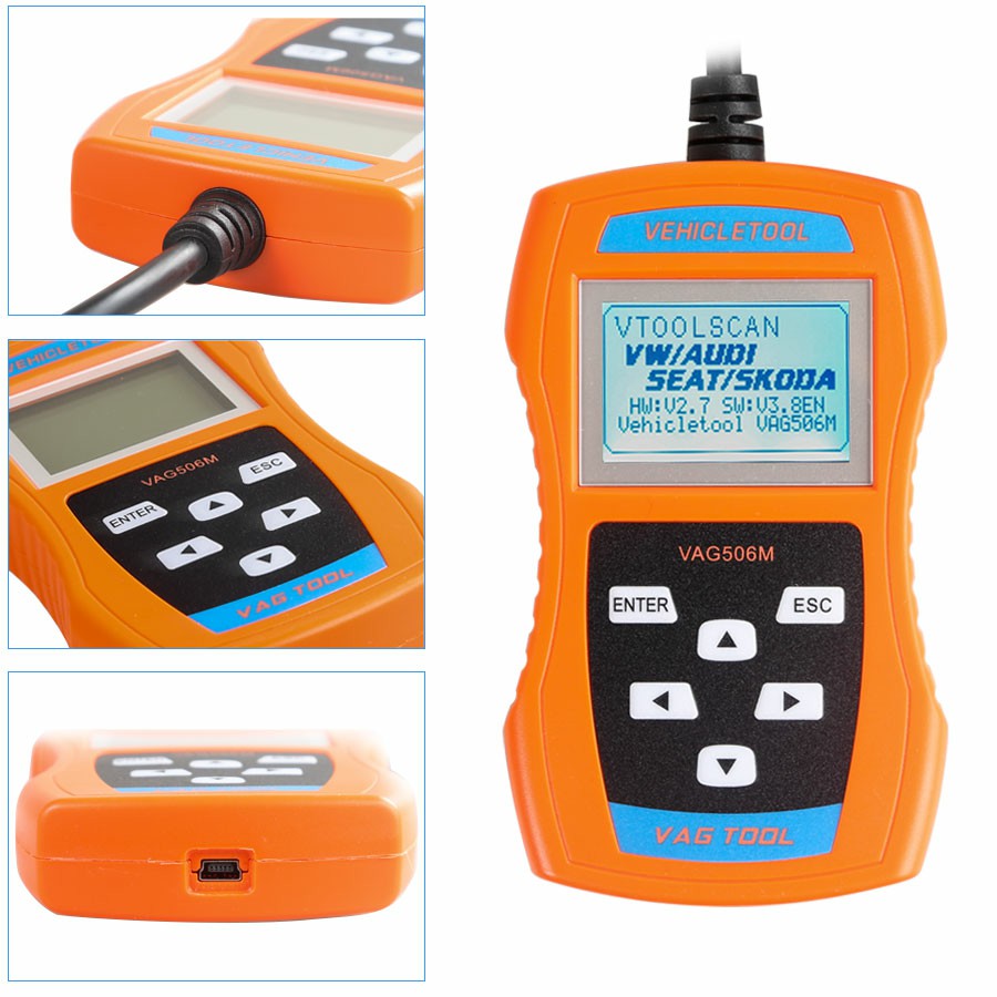  V506M Code Reader Support TP-CAN and New UDS Protocol