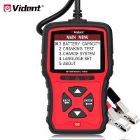 VIDENT iBT200 9V-36V Battery Tester for 12V Passenger Cars and 24V Heavy Duty Trucks 100 to 2000CCA Car Battery Analyzer