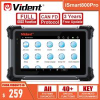 Vident ISMART 800PRO Professional Car Diagnostic Tool Key Programming Bi-Directional Control CAN FD Function OBD2 Scanner Tools