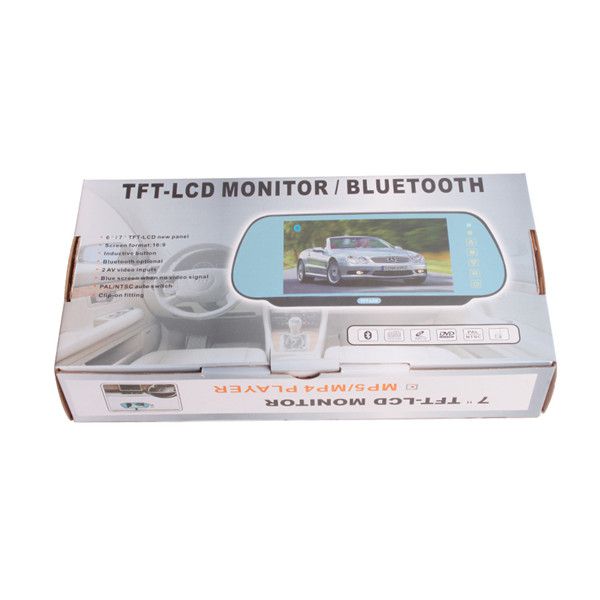 Sensores de parada de vídeo con cámara y Monitor TFT de 7 "