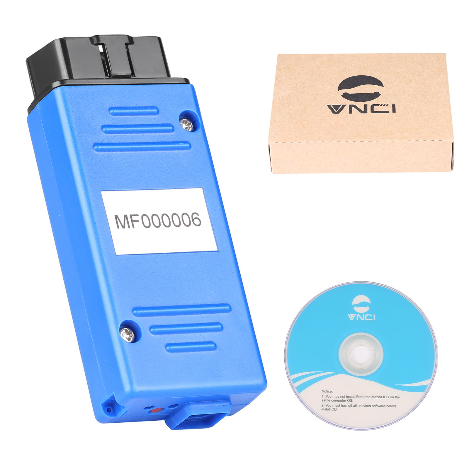  Newest VNCI MF J2534 Diagnostic Tool with Ford/ Mazda IDS V130 Compatible with J2534 PassThru and ELM327 Protocol Free Update Online
