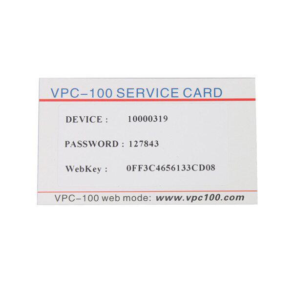 VPC-100 휴대용 차량 Pin 코드 계산기, 500개의 토큰을 온라인으로 업데이트할 수 있다