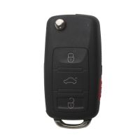 Remote Key Shell (3+1) Button For VW Touareg 5pcs/lot