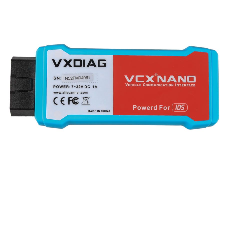  VXDIAG VCX NANO for Ford/Mazda 2 in 1 with IDS V125 Wifi Version