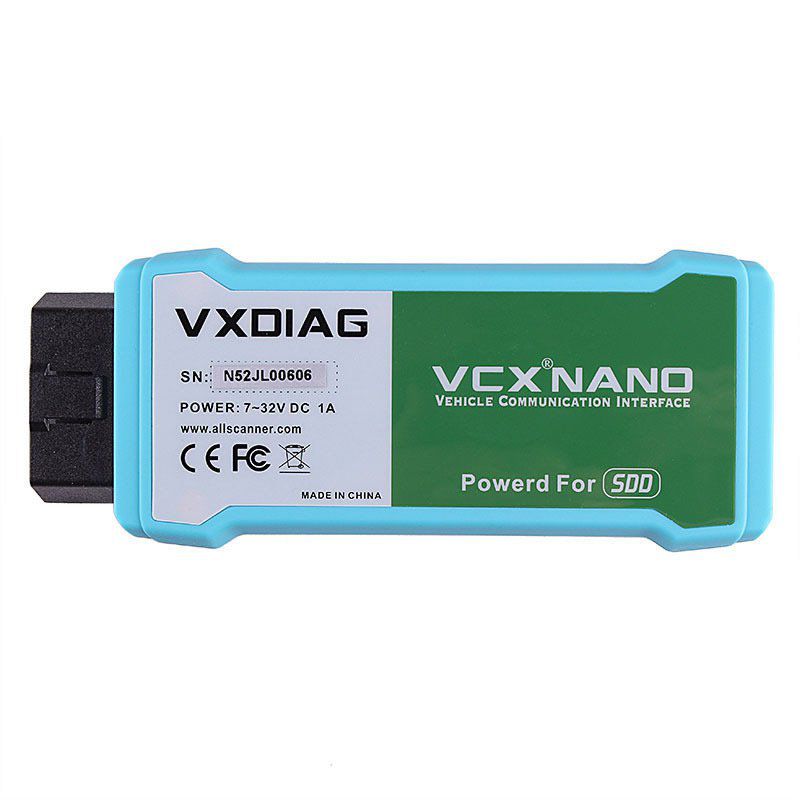 Vxdiag vcx Nano para las versiones WiFi del software Land Rover y Jaguar v160