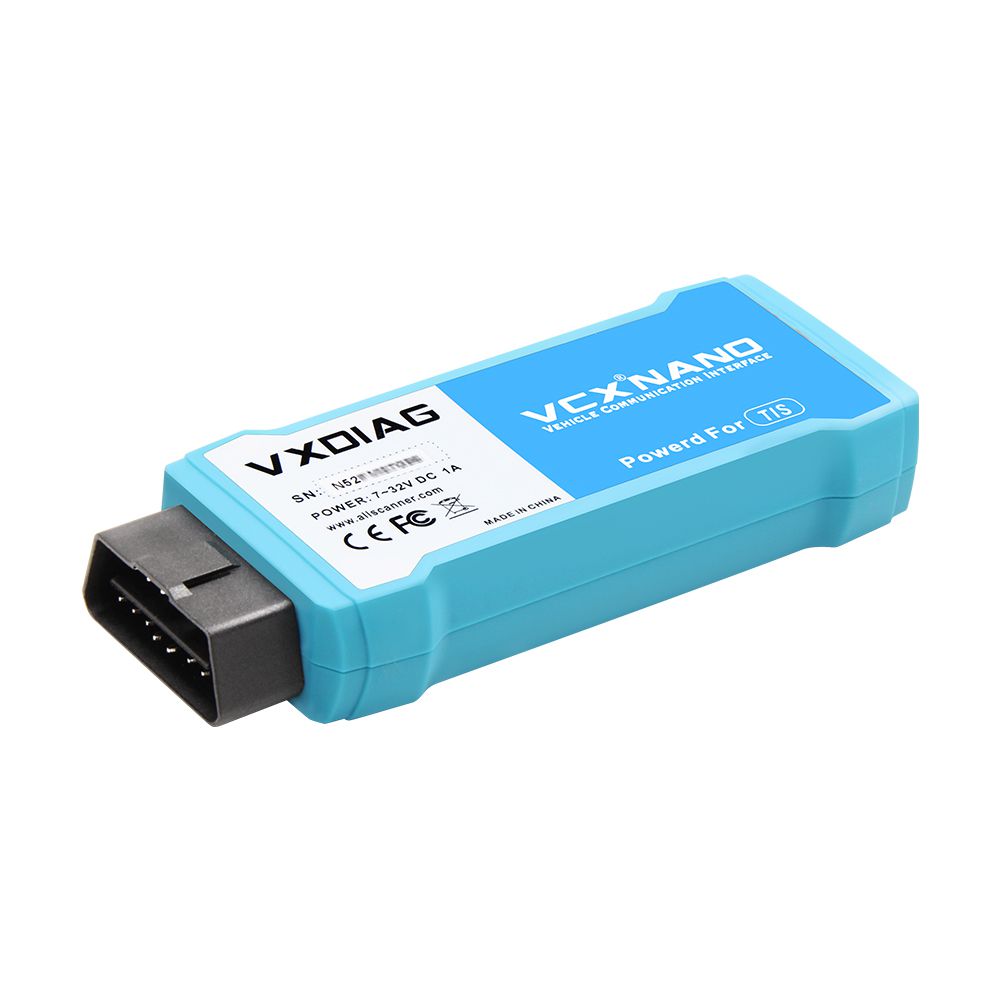 Wifi vxdiag vcx Nano para Toyota tis Technology v17.30.011 es compatible con SAE j2534, compatible en 2020