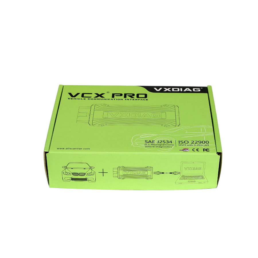 VXDIAG VCX NANO Pro For GM/FORD/MAZDA/VW/HONDA/VOLVO/TOYOTA/JLR 7-in-1 자동 OBD2 진단 도구
