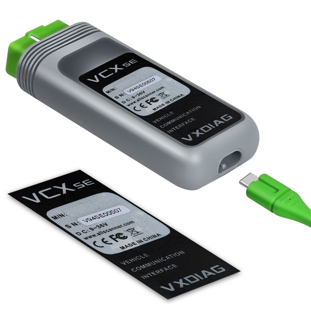  VXDIAG VCX SE Pro Diagnostic Tool with 3 Free Car Software GM /Ford /Mazda /VW /Audi /Honda /Volvo /Toyota /JLR /Subaru