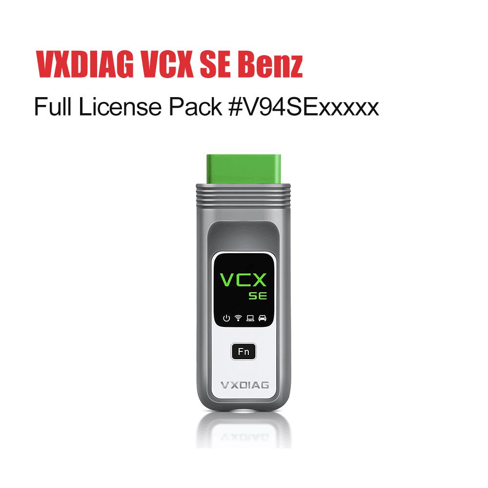VXDIAG VCX SE BENZ SN V94SExxxxxx와 함께 전체 브랜드 라이센스 팩