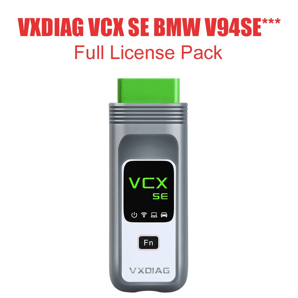 VXDIAG VCX SE 전체 브랜드 라이센스 팩(SN V94SE가 있는 BMW용***