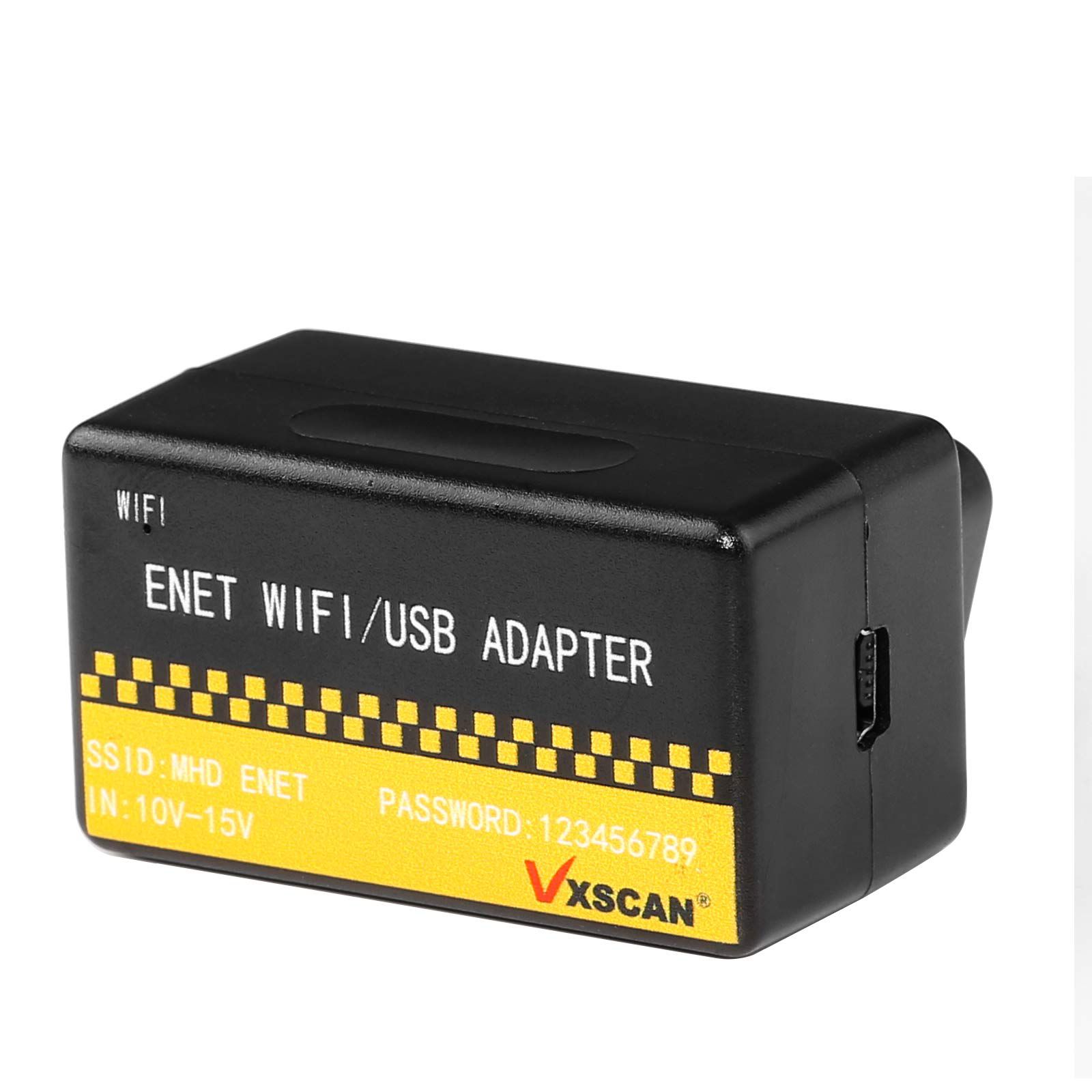Vwscan enet WiFi / USB ADAPTER doip para VW / volvo, BMW f / g series + Benz Software License w223 C206 213 167