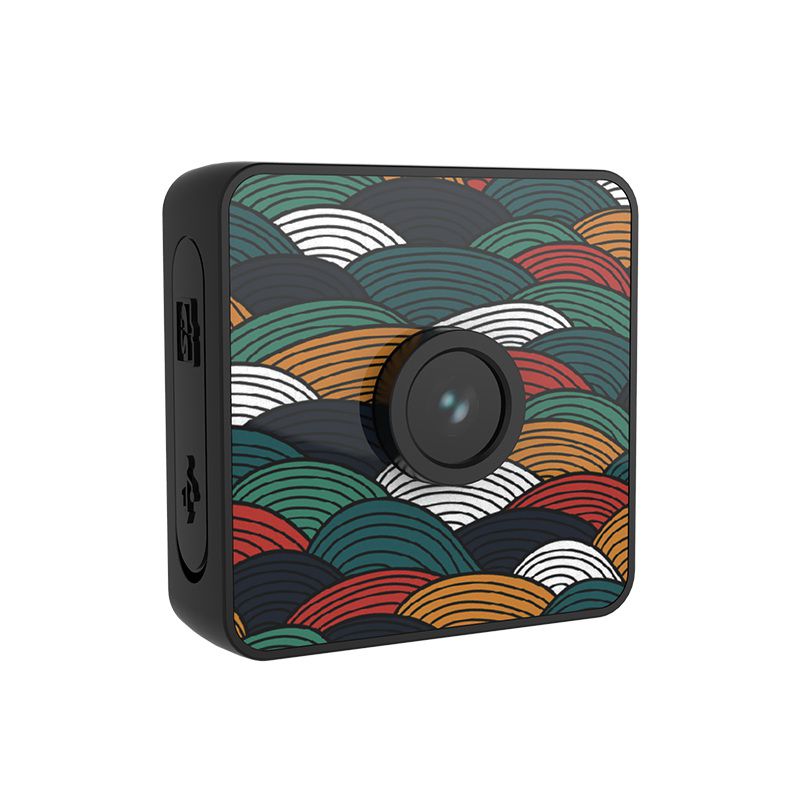 La mini Cámara de alta definición 1080p impermeable y multicolor se puede pegar y usar una micro cámara magnética multipiel.