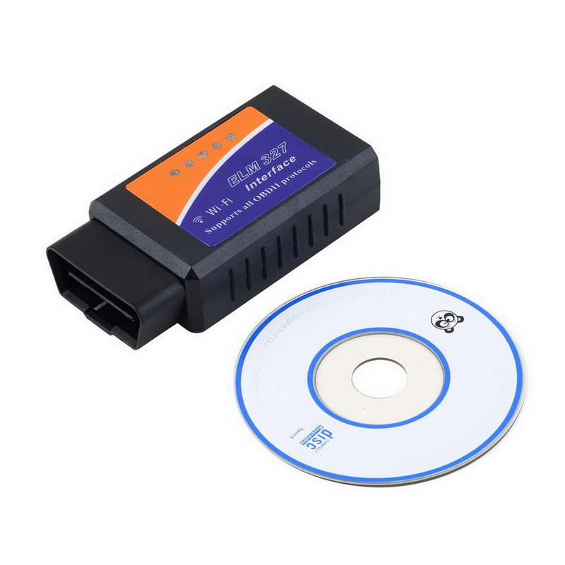 WiFi WLAN ELM 327 OBD2 Code Scanner for iPhone iPod iPad diagnostic scan tool 