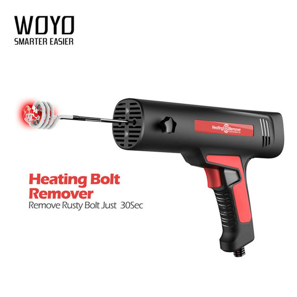 WOYO Induction Heating Bolt Remover Machine for Rusted Frozen Corrosive Bolt Nut from Car and Machine Compatible 12V/110V/220V