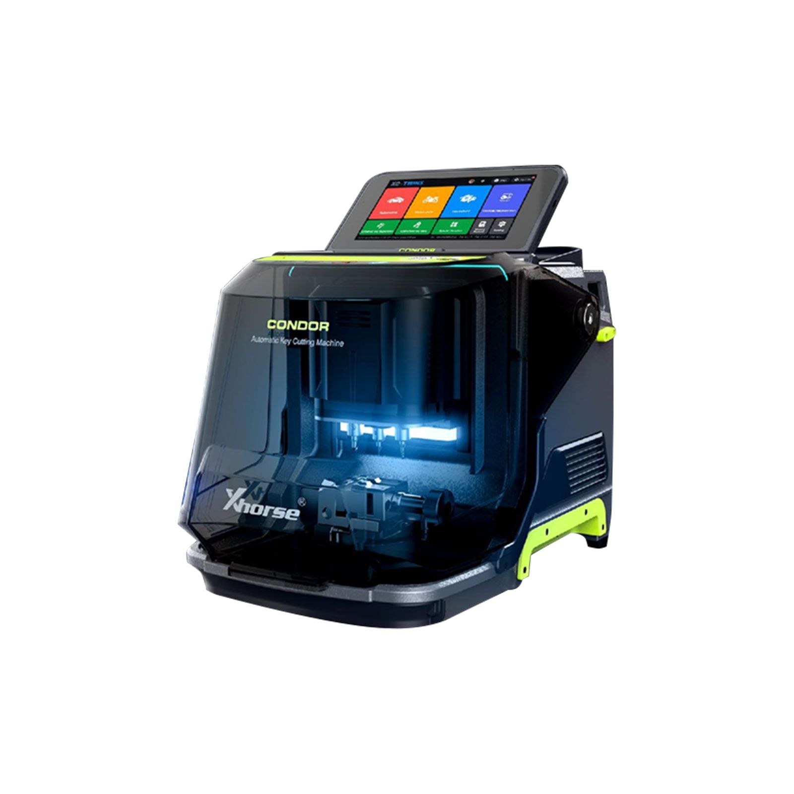 2025 Newest Xhorse XCMT01GL Condor XC-TWINS Key Cutting Machine – Advanced AI Recognition, Superior Double Cutter & Seamless Cutting for Ultimate Automotive Key Cutting Efficiency