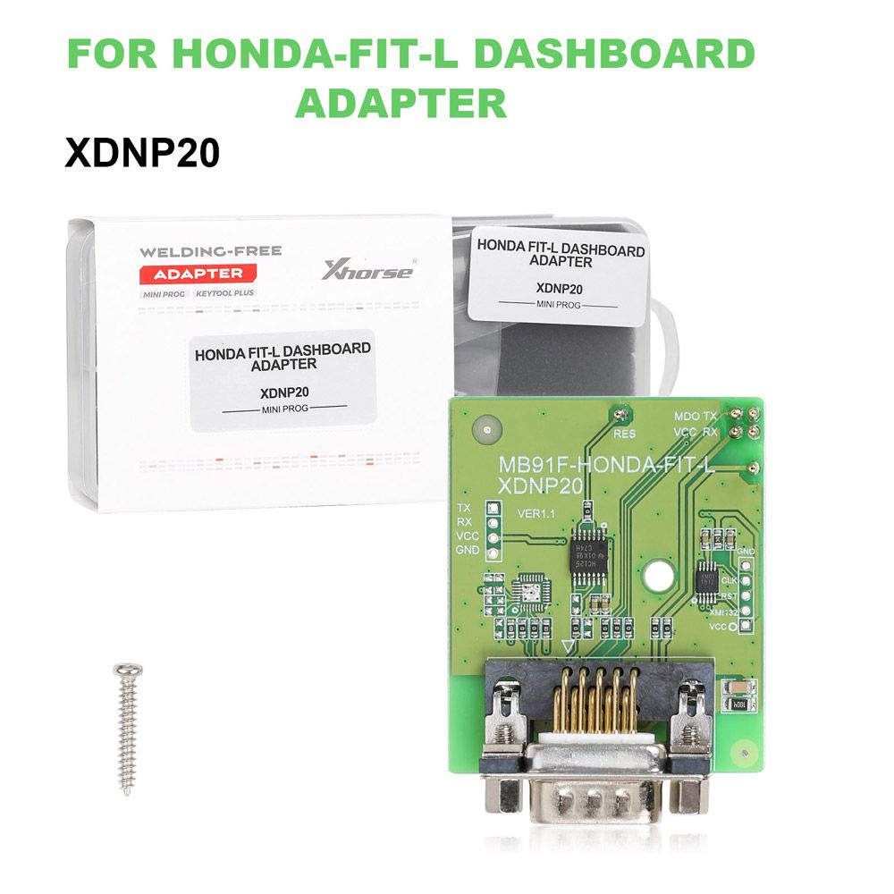  Xhorse Solder-Free Adapters and Cables Full Set XDNPP0CH 16pcs Work with VVDI Prog/ MINI PROG and KEY TOOL PLUS