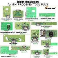 Xhorse Solder-Free Adapters and Cables Full Set XDNPP0CH 16pcs Work with MINI PROG and KEY TOOL PLUS