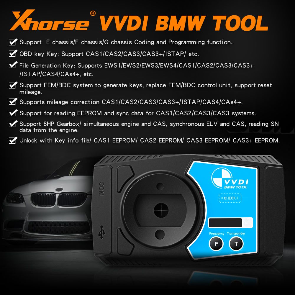 Xhorse VVDI BMW 진단 코딩 및 프로그래밍 도구