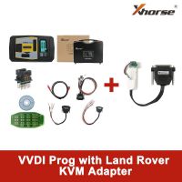 Original Xhorse VVDI PROG Programmer with Land Rover KVM Adapter without Soldering