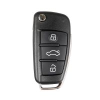 Xhorse vvdi2 Audi a6l Q7 llave universal de control remoto 3 botones (empaquetado por separado)