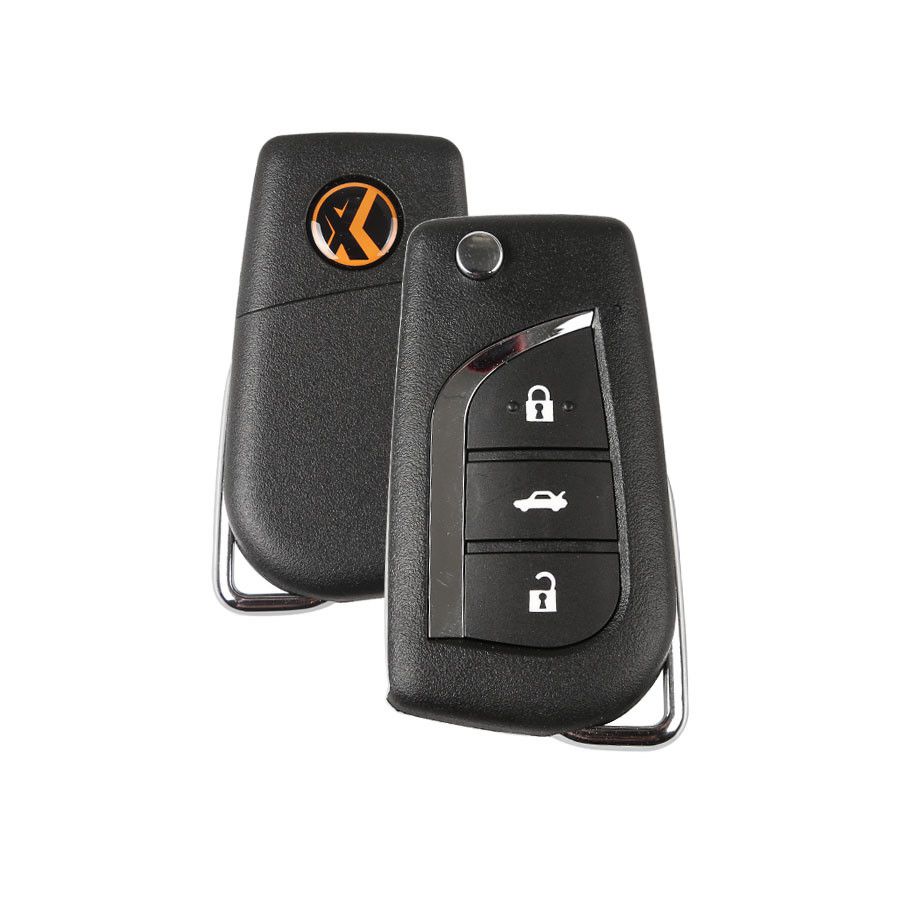 Xhorse Toyota universal remote control key 3 Button x008 para vvdi Key Tool 5 piezas / lote