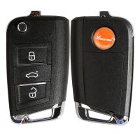 Xhorse XSMQB1EN Smart Remote Key VW MQB Filp 3 Buttons Proximity English 10pcs/lot