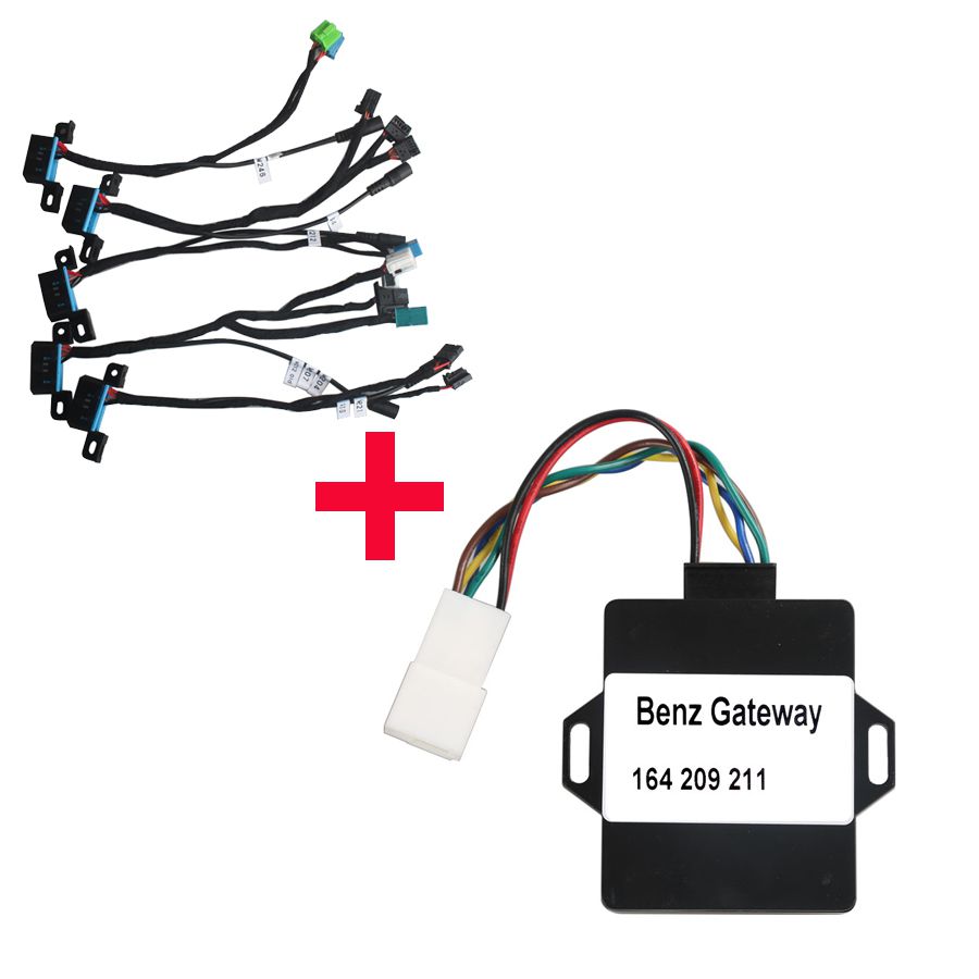 Mercedes xhorse w164 Gateway Adapter + EIS / elv Test Line (no hay necesidad de subir al autobús)