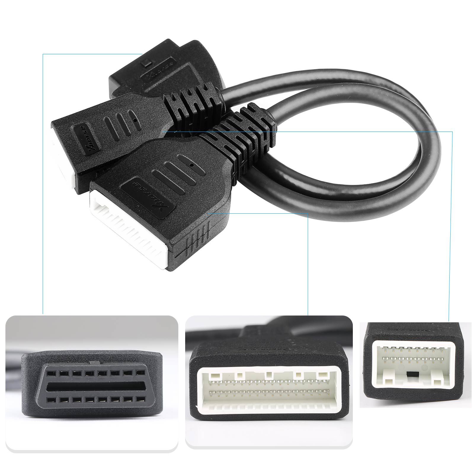 Xhorse xdkp36gl Nissan 16 + 32 cable Gateway Adapter para vvdi Key Tool plus
