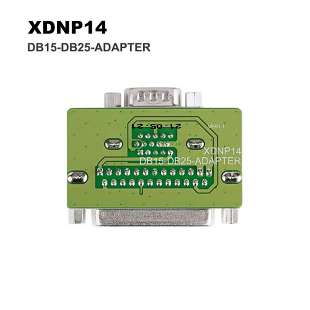Xhorse XDNP14 DB15-DB25 EWS4 BMW 용접 면제 어댑터는 MINI Prog/Key Tool Plus 및 VVDI Prog와 함께 사용