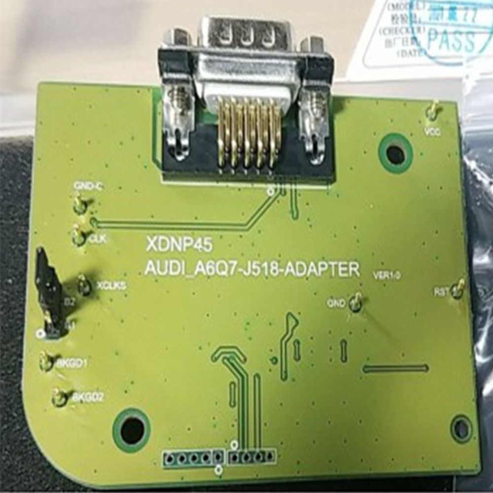 Mini-Prog 및 VVDI Key Tool Plus용 Xhorse XDNP45GL Audi J518 어댑터