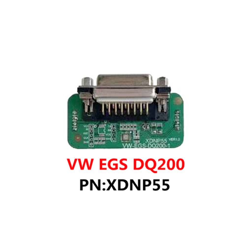 Xhorse VW EGS 어댑터 XDNP55GL VW EGS-DQ200 어댑터(MINI PROG 및 Key Tool Plus)