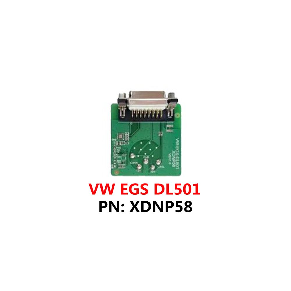 Adaptadores xhorse VW EGS xdnp58gl VW EGS dl501 adaptadores para mini prog y Key Tool plus