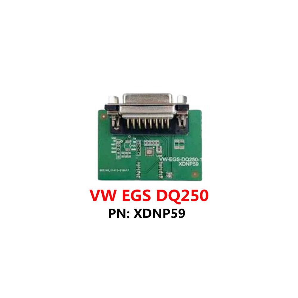 Adaptadores xhorse VW EGS xdnp59gl VW EGS - dq250 para mini prog y Key Tool plus