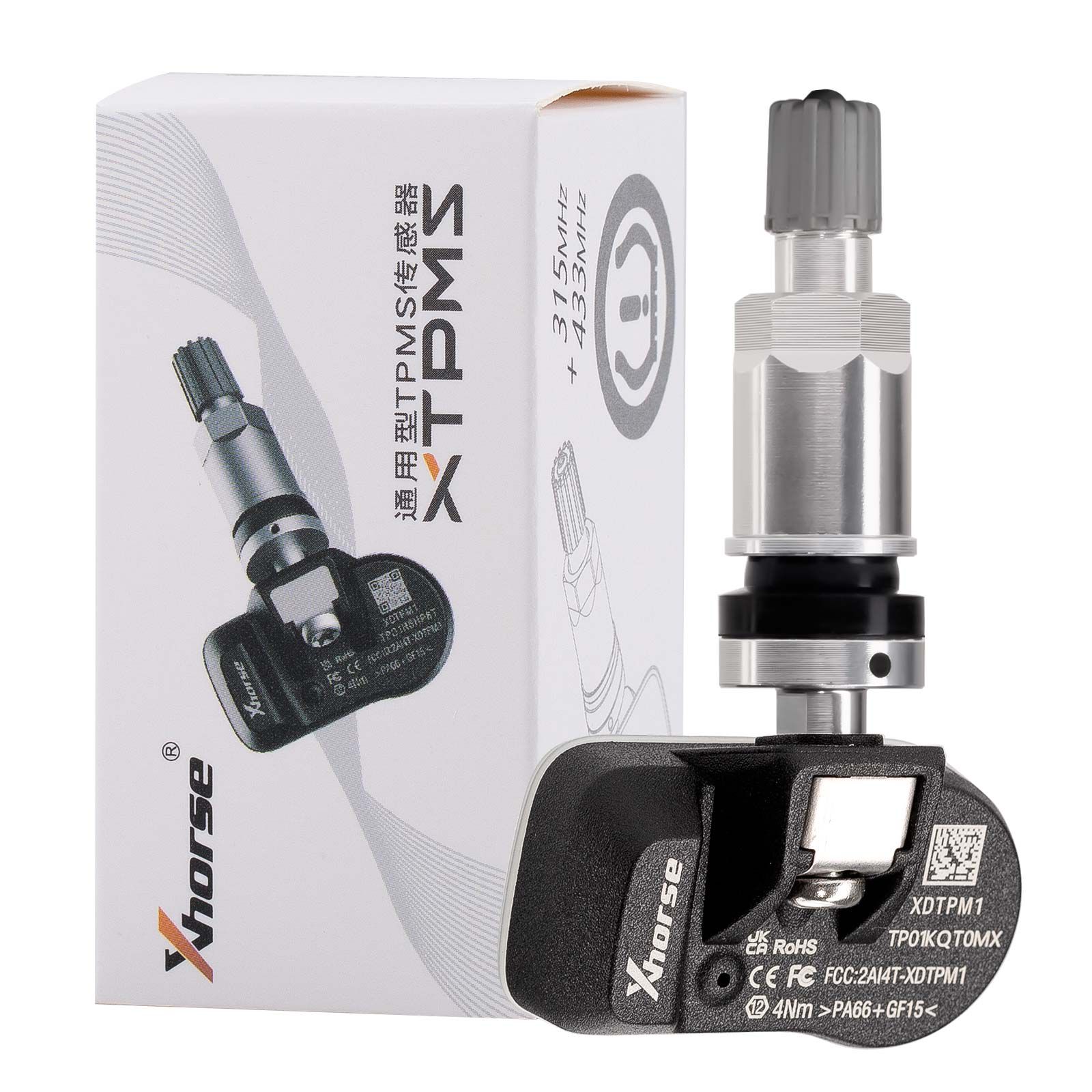 2025 Xhorse XDTPM1EN TPMS センサー ユニバーサルプログラム可能な XTPMS センサー サポート 315/433Mhz キーツール Max Pro/キーツール MIDI との仕事