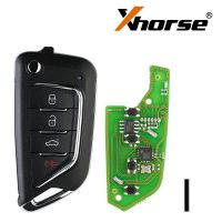 2022 Newest Xhorse XKCD02EN 4 Buttons Wire Remote for Cadillac Style 5pcs/lot