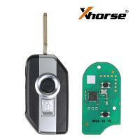 La última llave inteligente para motocicletas xhorse xsbm90gl xm38 BMW en 2023, con un chip 8a y una carcasa de 3 botones