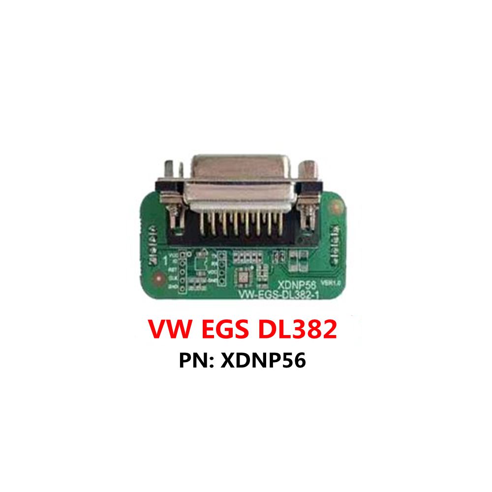 Xhorse VW EGS 어댑터 XDNP56GL VW EGS DL382 어댑터(MINI PROG 및 Key Tool Plus)