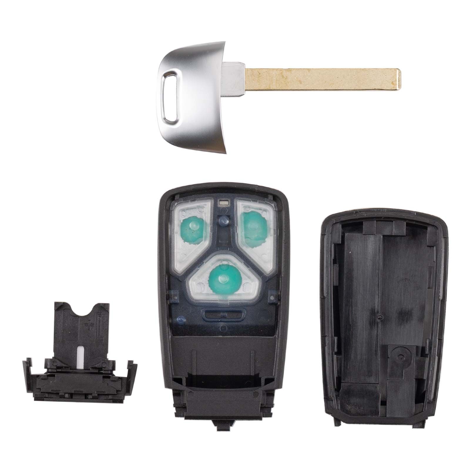 2026 Xhorse XSMA4YEN MLB Remote Key A.D A4 Model PCB with 3 Buttons Key Shell work with MLB / VVDI2 / Key Tool Plus