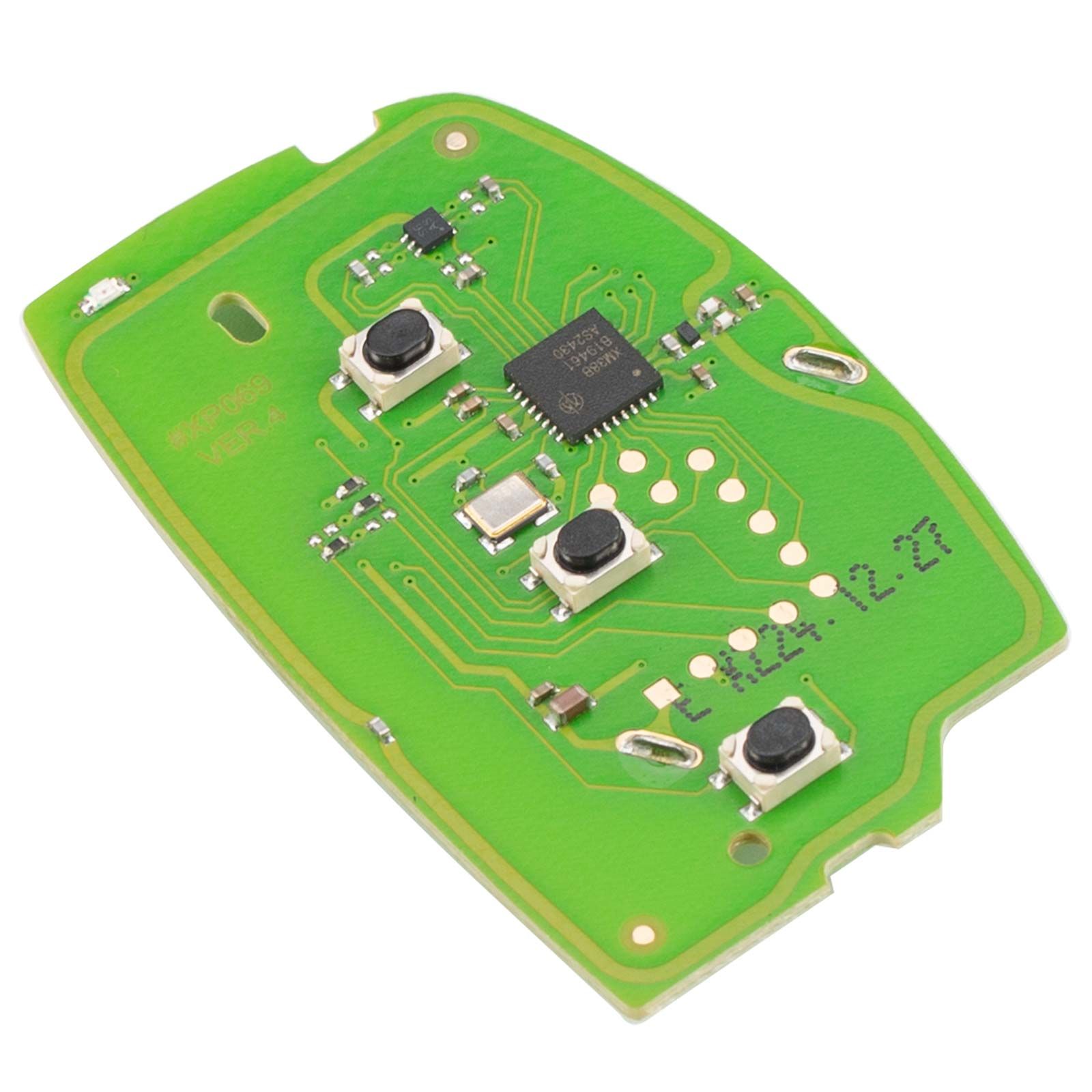 2025 XHORSE XZHY84EN XZ 시리즈 XIAN.현대를 위한 D i25 특별한 PCB 보드 모형 3 단추 5pcs/lot