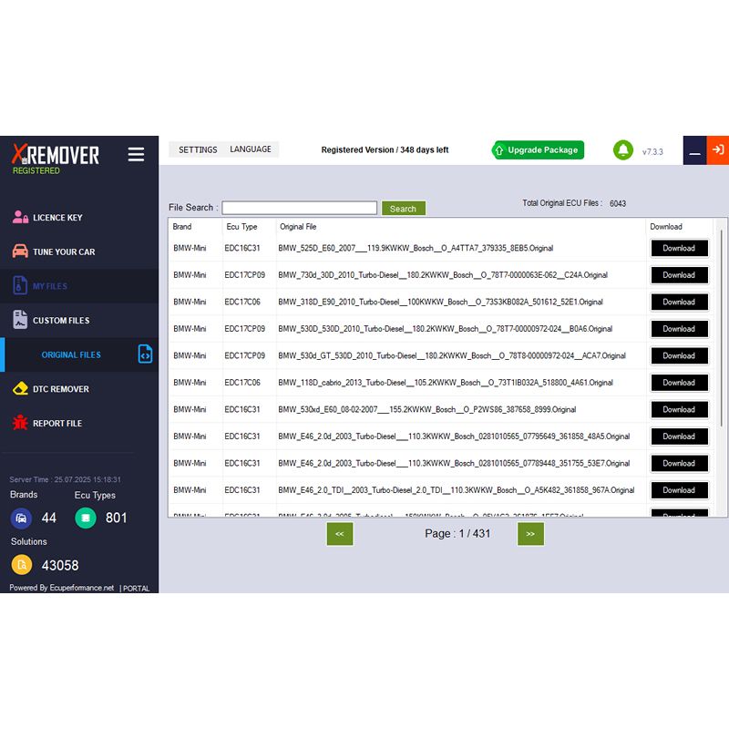 2026 Newest XRemover AI Chip Tuning 1 Month Software License 5 Files Per Day Supports Stage1