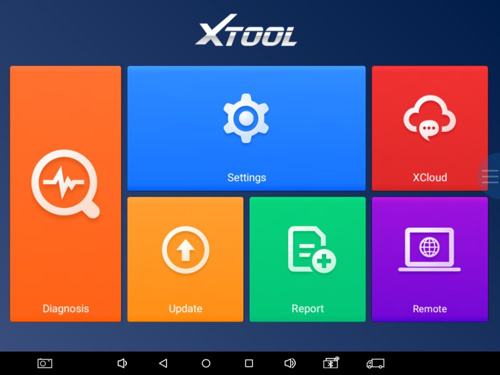 Xtool a80 h6 herramienta de diagnóstico de automóviles de todo el sistema herramienta de mantenimiento de automóviles OBDII