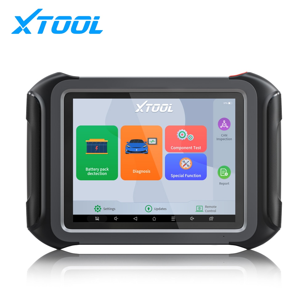 Herramienta de diagnóstico automotriz xtool d9ev Tesla Energy Vehicle BYD Battery Packet Detection active Test + ECU Code