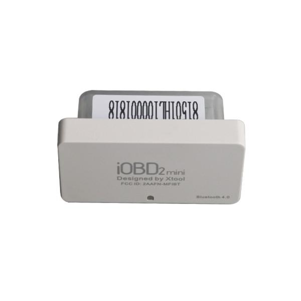 XTOOL iOBD2 Mini OBD2 EOBD 스캐너는 iOS 및 Android용 Bluetooth 4.0을 지원합니다.