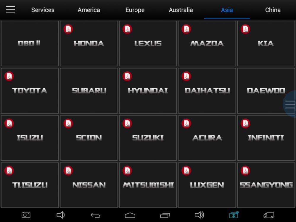 Herramienta de diagnóstico de automóviles xtool ps90 obd2