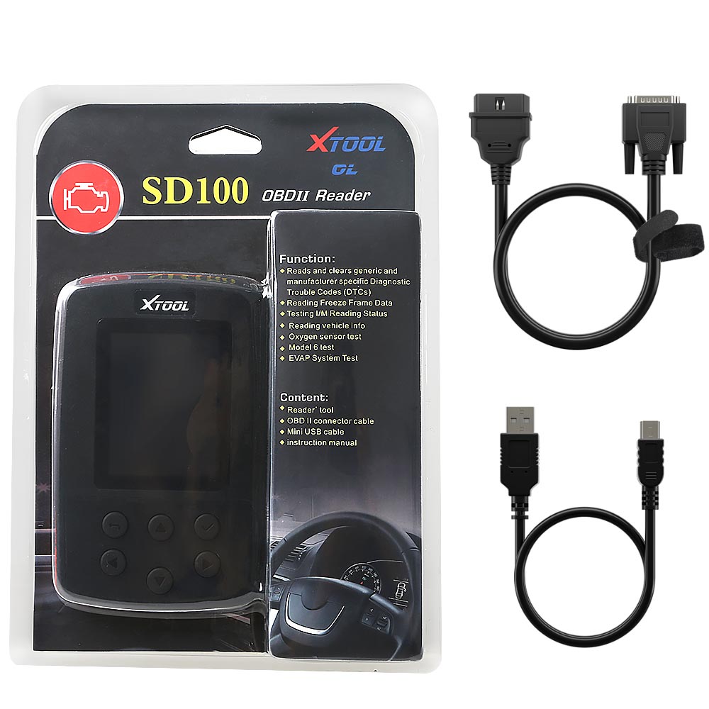 XTOOL SD100 Volle OBD2 DIY OBD2 진단 도구 코드 리더기