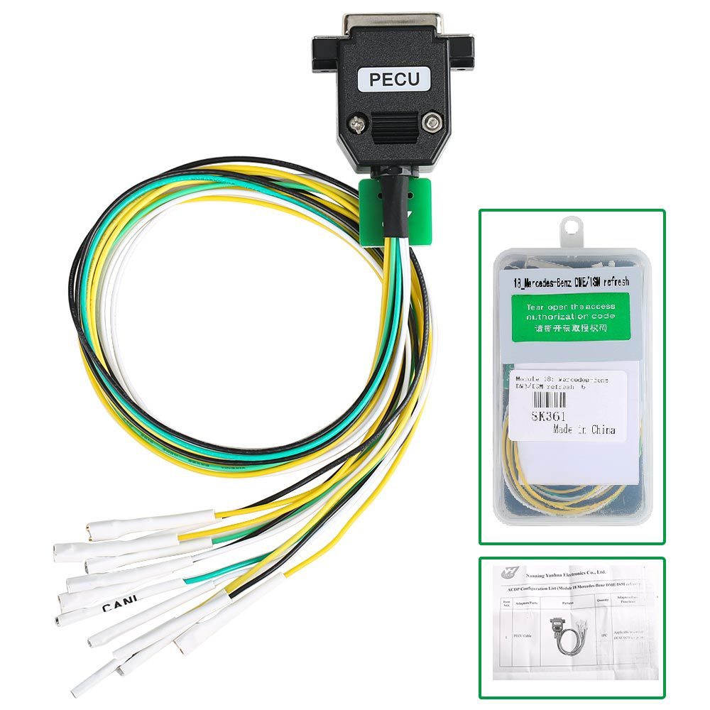 Yanhua Mini ACDP ACDP-2 Module18 with License A102 for Mercedes Benz DME and ISM Refresh