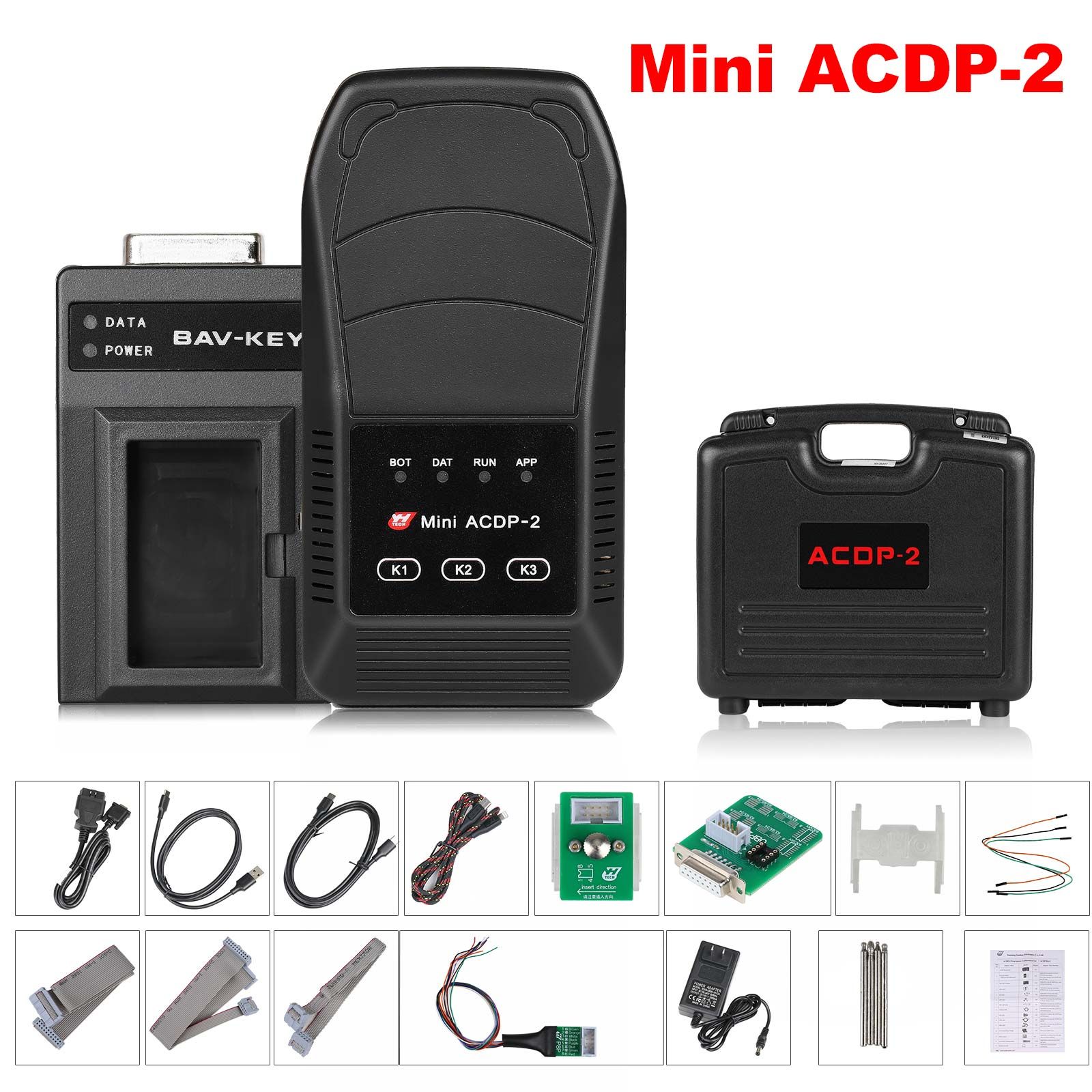 Yanhua ACDP-2 VW/Audi BCM2/MQB Package with Module 29/33/34 for Audi Gen5 BCM2/VW 4th 5th/MQB48 5A/MQB RH850 5A 5C IMMO and Mileage Correction