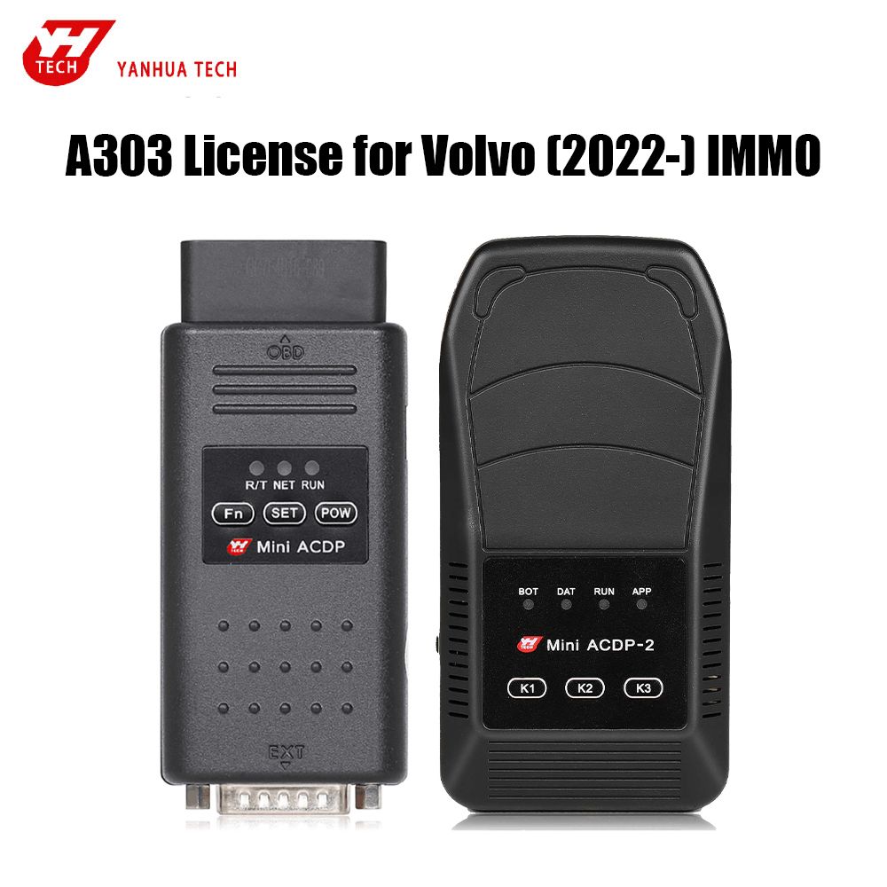 Yanhua Mini ACDP-2 A303 License for Volvo (2022-) IMMO work with ACDP-2 Module20
