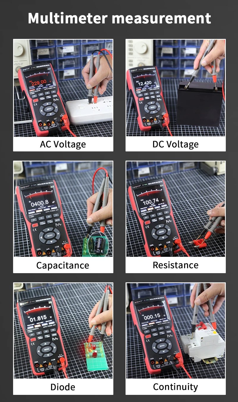 ZOYI ZT-703S 3-in-1 Oscilloscope