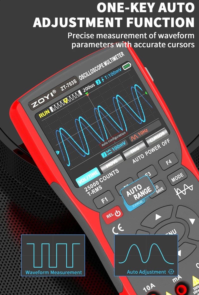ZOYI ZT-703S 3-in-1 Oscilloscope